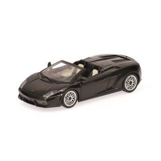 Minichamps 400103830 LAMBORGHINI GALLARDO LP 560-4 SPYDER - 2009 - BLACK L.E.  Massstab: 1:43