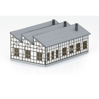 Trix T66326 Bausatz Dampflokschuppen Rott Spur N
