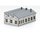 Trix T66326 Bausatz Dampflokschuppen Rott Spur N