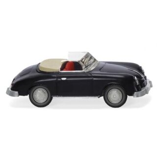 Wiking 016039 Porsche 356 Cabrio - schwarz Maßstab: 1:87