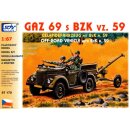 SDV 87170 Bausatz GAZ 69 s Bzk vz.59 Geländefahrzeug...