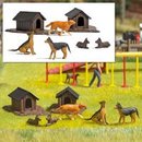 Busch 1197 Hunde-Set H0 Spur