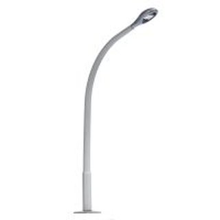 Busch 4116 Betonmastleuchte mit gebogenem Mast Spur H0