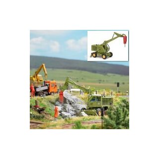 Busch 42889 Mobilbagger T174-2 mit Meisel  Maßstab 1:87