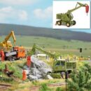 Busch 42889 Mobilbagger T174-2 mit Meisel  Maßstab...