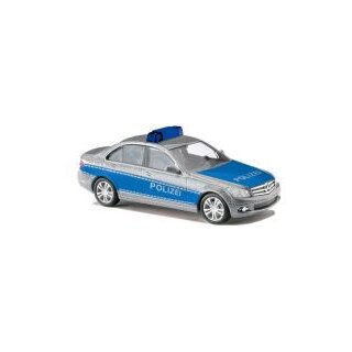 Busch 43603 MB C-Klasse Avantgarde, Polizei  Maßstab 1:87