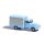 *Busch 52001 Framo V901/2 Kofferwagen, Blau/Weiß  Maßstab 1:87