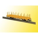 Kibri 16200 Spur H0 Niederbordwagen, gelb