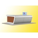Kibri 39008 Spur H0 Kiosk inkl. LED-Bel.