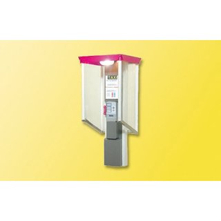 Viessmann 1373 Spur H0 Telefonzelle Telekom offen