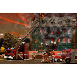 Viessmann 1542 Spur H0 Feuerwehrm.b.Loeschangriff