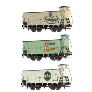 BRAWA 69004 Spur N Gterwagen Set G10 Bierwagen, DR, Ep. IV