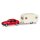Herpa 013420 MiKi Opel Kadett E GLS mit Wohnanhänger Maßstab: 1:87