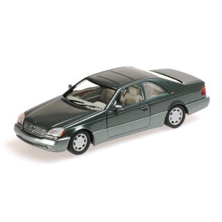 Minichamps 430032604 Mercedes Benz 600 SEC Coupe (C140) 1992 Massstab: 1:43