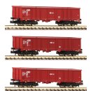 Fleischmann 828343 Spur N 3tlg.Set off.Guterwagen
