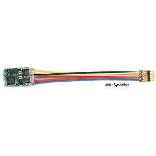 Fleischmann 685404 DCC-Decoder 6-pol. 80mm Litze