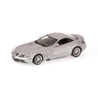 Minichamps 436033021 Mercedes Benz McLaren SLR, 2004 matt silber Massstab: 1:43