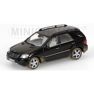 Minichamps 436034500 MERCEDES-BENZ M-CLASS (W164) - 2005 - BLACK Massstab: 1:43