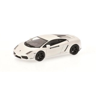 Minichamps 436103801 LAMBORGHINI GALLARDO LP 560-4 - 2008 - WHITE - ´LAMBORGHINI ACADEMY´ L.E. 672 pcs. Massstab: 1:43