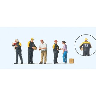 *Preiser 10736 Postzustellung, Deutsche Post  Spur H0