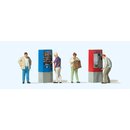 Preiser 10751 Am Automaten  Spur H0