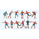 Preiser 10760 Fußballmannschaft mit Torwart und...