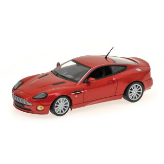 Minichamps 519431372 ASTON MARTIN VANQUISH S - 2004 - RED METALLIC Massstab: 1:43