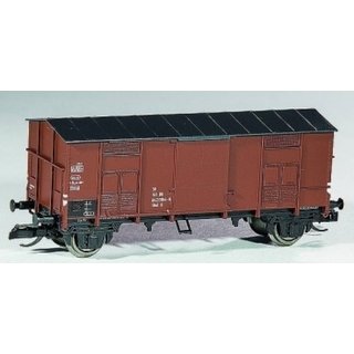 Hädl 113224  gedeckter Güterwagen G, DR, III Spur TT