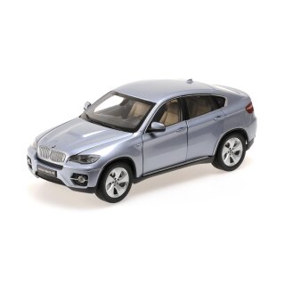 Kyosho KYO8763BW BMW X6 ACTIVE HYBRID (E71) - BLUE WATER METALLIC (08763BW) Massstab: 1:18