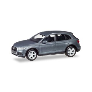 *Herpa 038621-002 Audi Q5, monsungrau met. Maßstab: 1:87