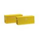 Herpa 053600-002 Zubehör Baucontainer 2 Stück,...