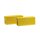 Herpa 053600-002 Zubehör Baucontainer 2 Stück, gelb Maßstab: 1:87