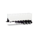 Herpa 076234-002 30ft Bulkcontainerauflieger 3a, schwarz...