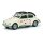 *Schuco 450389600 VW Käfer Open Air weiß, Blumen-Dekor Maßstab: 1:43