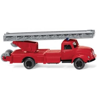 Wiking 062002 Magirus S 3500 Drehleiter, Feuerwehr  Maßstab 1:87