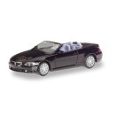 Herpa 023245-002 BMW 6er Cabrio, schwarz Maßstab: 1:87