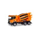 *Herpa 309783 Scania CG 6x6 Betonmischer, kommunalorange...