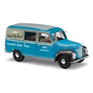 *Busch 51277 Barkas V901/2 Halbbus, RFT Fernsehen  Maßstab 1:87