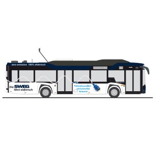 Rietze 73030 Solaris Urbino 12´14 electric, SWEG Maßstab: 1:87