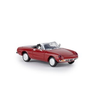 Brekina 29600 Alfa Romeo Spider Fastback 2000, rot, Maßstab: 1:87
