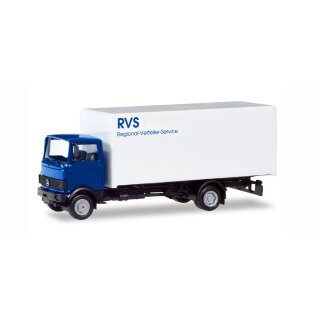 Herpa 309585 MB 813 Koffer-LKW, RVS (BASIC) Maßstab: 1:87