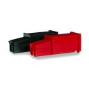 Herpa 076876  2 Pressmüllcontainer, grün + rot...