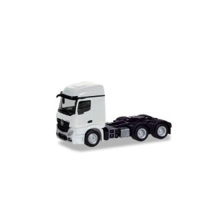 Herpa 309905 MB Arocs StSp 2.3`18 Zugmaschine 3a, weiß  Maßstab 1:87