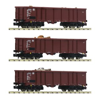 Fleischmann 828345 Set:3-tlg.Off. Guterwagen Eao