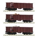Fleischmann 828345 Set:3-tlg.Off. Guterwagen Eao