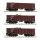 Fleischmann 828345 Set:3-tlg.Off. Guterwagen Eao