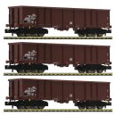 Fleischmann 828347 3-tlg. Set: Off. Guterwagen E