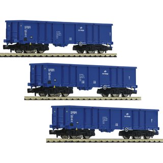 Fleischmann 852329 3-tlg. Set: Off. Guterwagen E