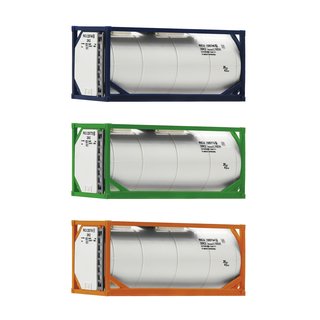 Fleischmann 910120 Set: 3x 20ft Tank Cont.