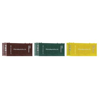 Fleischmann 910220 Set: 3x 20ft Cont.